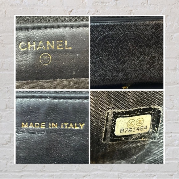 Chanel CC Caviar Leather Zip Around Long Wallet - Picture 6 of 10
